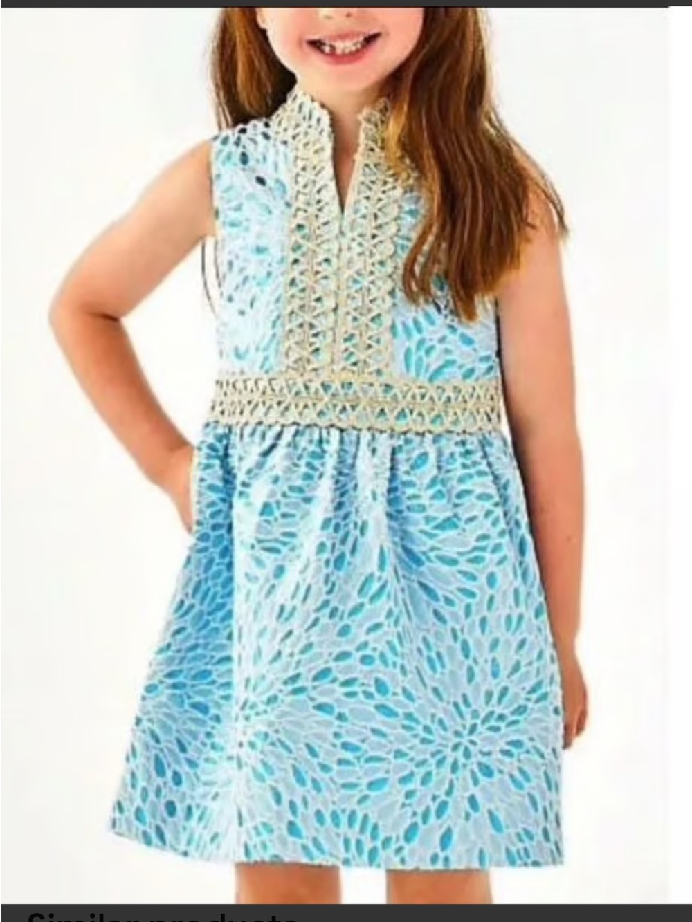 Lilly Pulitzer Light Blue Sleeveless Dress